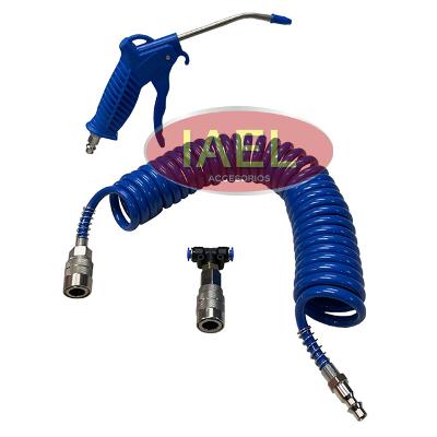 PISTOLA PULVERIZADORA, CON MANGUERA DE 5 METROS, PARA CAMION, ACOPLE RAPIDO - IAEL