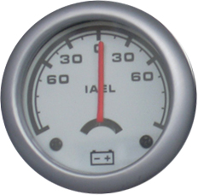 RELOJ AMPERIMETRO, DEPORTIVO, 52MM, FONDO BLANCO - IAEL