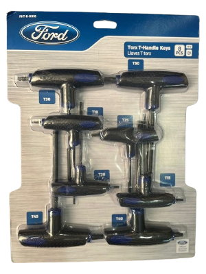 JUEGO DE 8 LLAVES, TORX ( T ) - FORD