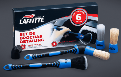KIT DE BROCHA DETAILING - 4 TIPOS DE CERDAS H�BRIDAS