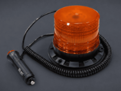 BALIZA INTERMITENTE 48 LEDS AMBAR 10-30 VOLTS