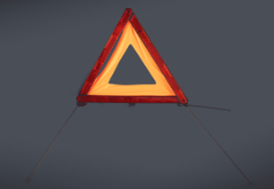BALIZA TRIANGULO HOMOLOGADA x1