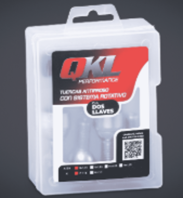 BULON DE SEGURIDAD QKL M12 - 1,5 (24 X 50 X 25,5 MM) ASIENTO PARABOLICO-GIRO LIBRE