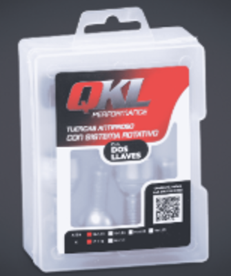 BULON DE SEGURIDAD QKL M14 - 1,25 (28 X 54 X 25,5 MM) ASIENTO PARABOLICO-GIRO LIBRE