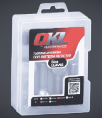 BULON DE SEGURIDAD QKL M14 - 1,5 (40 X 65 X 25,5 MM) ASIENTO PARABOLICO-GIRO LIBRE