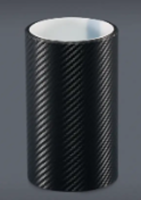 CINTA ADHESIVA NEGRO CARBON 15CM X 3 MTS QKL