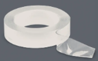CINTA NANO DOBLE ADHESIVA TRANSPARENTE 2MM X 30MM X 3 MTS