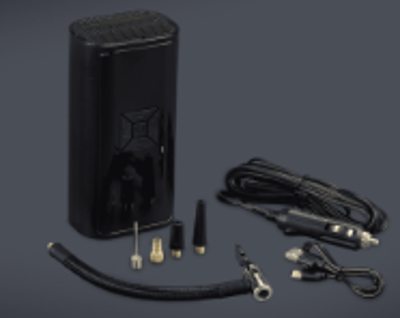 COMPRESOR DIGITAL INALAMBRICO LINTERNA BALIZA 12V USB QKL