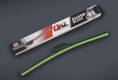 ESCOBILLA 24" DELANTERA CURVA SILVER - QKL
