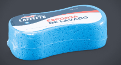 ESPONJA AERODINAMICA AZUL 22X11X6.5CM. - LAFFITE