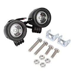 REDONDO 10 WATTS (1 LED * 10 WATT) 12V / 24V - USO ESPECIAL MOTOS Y QUADS - haz de luz spot - - FAROS - OREGON