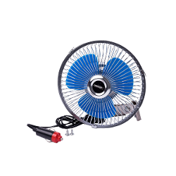 VENTILADOR METALICO DE 6", GIRATORIO, 12V. - OREGON