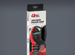CACHA CUBRE VOLANTE AUTO GRIS OSCURO CARBONO QKL