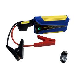 ARRANCADOR DE BATERIA PORTATIL, GOODYEAR, 10000MA. RECARGABLE, CON ESTUCHE Y LINTERNA - GOODYEAR