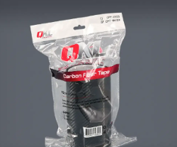 CINTA ADHESIVA NEGRO CARBON 15CM X 3 MTS QKL