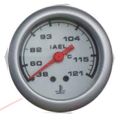 RELOJ DE TEMPERATURA MECNICA CON CAPILAR, 1.80 mts. FONDO BLANCO