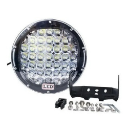 REDONDO 185 WATTS (37 LED * 5 WATTS) COLOR BLANCO 12V / 24V - haz de luz spot - - FAROS - OREGON