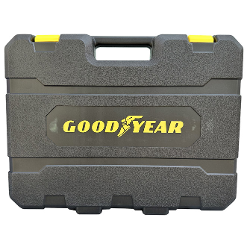 KIT DE HERRAMIENTAS DE 123 PCS, CON CAJA PLASTICA - GOODYEAR