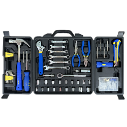 KIT DE HERRAMIENTAS DE 59 PCS., EN CAJA PLASTICA - GOODYEAR