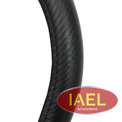 CUBRE VOLANTE, CUERINA, SIMIL CARBONO, TEXTURADO - IAEL