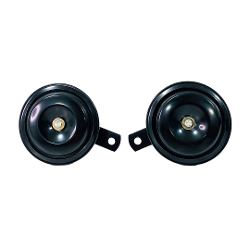 BOCINA TIPO GALLETA 2 TERMINALES.DIVAIO.12V. ENVASE POR JUEGO DIAMETRO 90MM