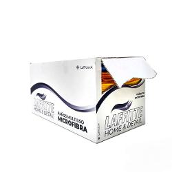 PAO DE MICROFIBRA, 28X28 CM., CAJA EXPENDEDORA,  POR 50 PAOS - LAFFITTE