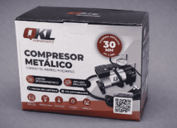 COMPRESOR METALICO 12V / 150PSI QKL