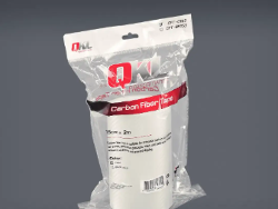 CINTA ADHESIVA TRANSPARENTE CARBON 15CM X 3 MTS QKL