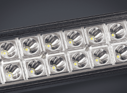 FARO DE LED RECTANGULAR BARRA 62x7 CM (USO FUERA DE RUTA) 40 LEDS 120W 10-30 VOLTS