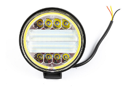 REDONDO 60 WATTS - ALTA Y BAJA - 33 SMD 12V / 24V - FAROS - OREGON