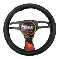 CUBRE VOLANTE QKL, OPTIMUS, PEAK , 37/39CM. , NEGRO - TYT AX91-N