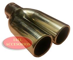 COLA ESCAPE, UNIV, SALIDA DOBLE CANO, TIPO ABARTH - ACCESORIOS - IAEL