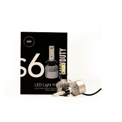 CREE LED H3 S6 HEAVY DUTY 22000 LUMENES 12/24 V. (x bli.