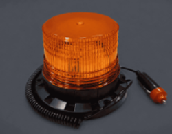 BALIZA INTERMITENTE 24 LEDS AMBAR 10-30 VOLTS