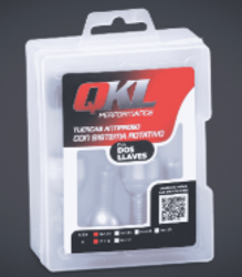 BULON DE SEGURIDAD QKL M12 - 1,25 (23 X 46 X 22 MM) ASIENTO CONICO-GIRO LIBRE