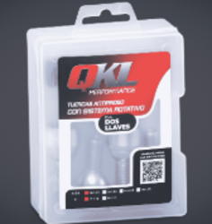 BULON DE SEGURIDAD QKL M12 - 1,25 (33 X 56 X 22 MM) ASIENTO CONICO-GIRO LIBRE