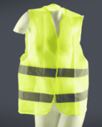 CHALECO REFLECTIVO PESADO AMARILLO