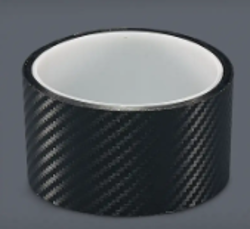 CINTA ADHESIVA NEGRO CARBON 5CM X 3 MTS QKL