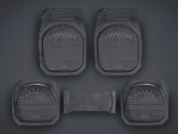 CUBRE ALFOMBRA POWER FORCE 5 PIEZAS QKL